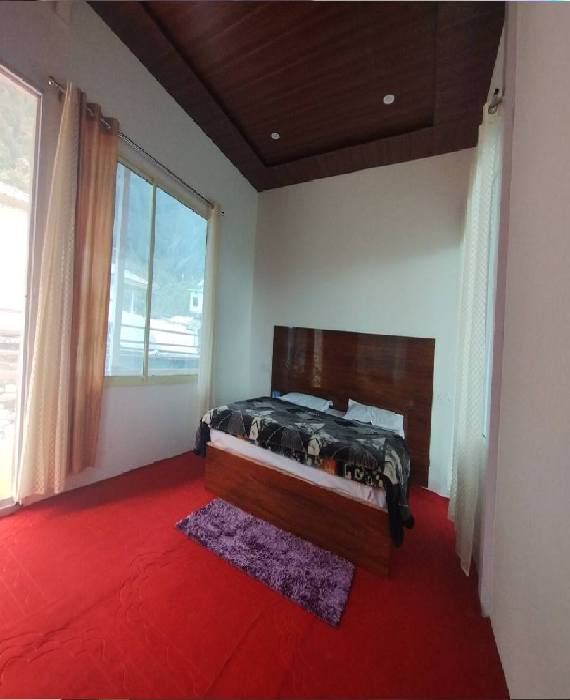 luxury cottage rooms in chopta interior mountain view amar resort
